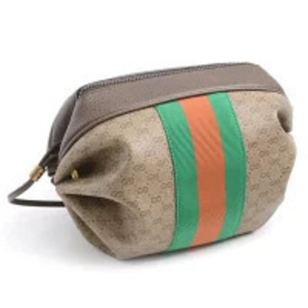Gucci Web Butterfly GG Shoulder Brown Bag Multicolor Supreme